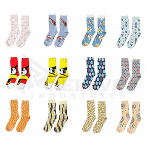 Durable Cotton <b>Socks</b> <b>Breathable</b> Stretch Casual Crew <b>Socks</b> for Men Women Lightweight Comfortable Daily Wear Essentials - Product Image 3