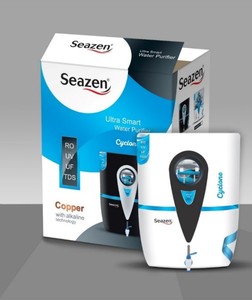 Purificateur d'eau mural Advanced Seazen Cyclone Model avec système de filtration UV, UF, alcaline et cuivre pour usage domestique - Product Image 1