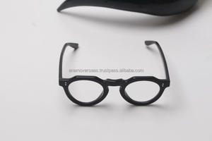 Monture de lunettes vintage en corne de buffle naturelle, lunettes artisanales de qualité supérieure - Product Image 4