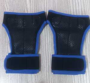 Gym Fitness Gloves Lace-<b>up</b> Half Finger Lightweight Breathable Polyester 0.5kg Weightlifting Plyometric Exercises - Product Image 6