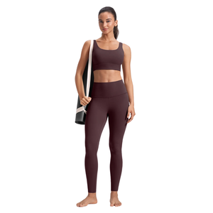 Leggings de yoga taille haute pour femmes, extensibles dans quatre directions, pour la gym, l'entraînement, la course, le fitness, pantalons de compression doux, vêtements de sport actifs, collants confortables - Product Image 2