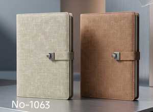 Luxury Textured Cover Notebook with Secure Strap Closure Stylish Fabric Journal Diary for Corporate & Daily Use Luxury Dairy - Product Image 6