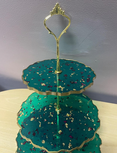 Soporte para Pastel de Resina de la Mejor Calidad, Elegante y con Diseños Estilizados, Ideal como Accesorio para Servir - Product Image 6