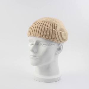 High Quality 3D Embroidery Knit Beanie <b>Hat</b> <b>Winter</b> Warm Breathable Waterproof Stretchable Customizable Unisex Cap for Wholesale - Product Image 5