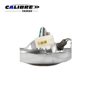 TAIWAN CALIBRE Gray Mirror Lens Motorcycle Headlight Headlamp without Case - Product Image 4