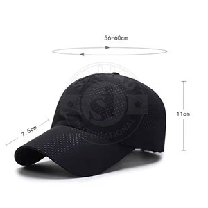 Gorra de béisbol profesional, diseño de algodón transpirable y duradero, correa ajustable, ideal para práctica deportiva, entrenamiento de carrera al aire libre - Product Image 2