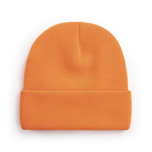 Beanies with Custom logo Manufacturers Custom Embroidery logo Print Blank Winter Knitted Satin Beanie Hats Custom - Product Image 2