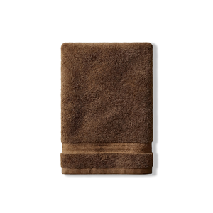 Serviette de toilette en coton éponge de qualité supérieure, couleur unie, rectangulaire, teinte unie, douce pour la peau, pour invités - Product Image 4