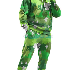 Conjunto Deportivo Slim Fit con Sudadera y Pantalones Deportivos, Precio de Fábrica, Sudadera Estampada para Hombre en Talla Adulto, Chándal Sublimado para Hombre - Product Image 2