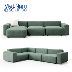 Canapé en velours Lario Flexform-Design simple-Tissu de qualité supérieure-Style de salon moderne-Remises spéciales pour les grosses commandes. - Product Image 1