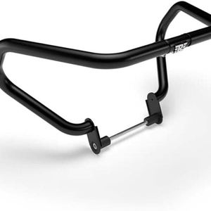 Protectores de motor grandes negros KXA00129 de alta resistencia contra impactos, compatibles con Royal Enfield Classic Bullet 350 500 - Product Image 1