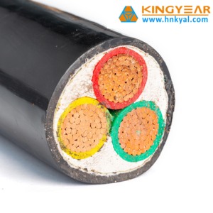 Conductor de cobre de cable de alimentación industrial de bajo voltaje de alta calidad NYY con aislamiento y funda de PVC - Product Image 3