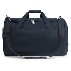 Black Nylon Sport Duffle Bag Top Handle Shoulder Strap Large Capacity Fashionable Portable Travel <b>Weekend</b> Gym Bag for Men Women - Product Image 5