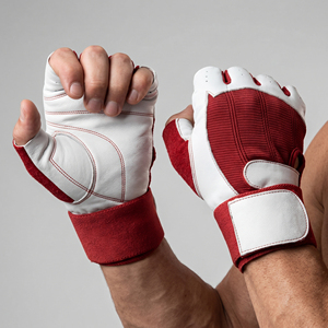 Men's Leather Weightlifting Gloves With Wrist Support Breathable Palm Guard Leather Gloves Unisex - Product Image 6