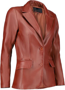 Blazer de Piel de Cordero para Mujer, Alta Calidad, Secado Rápido, OEM, Casual, Manga Larga, Logotipo Personalizado 2026, Venta al Por Mayor - Product Image 3