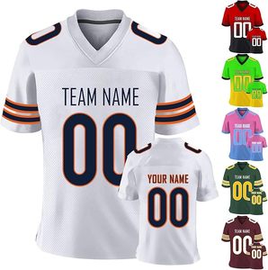 Top Sale Breathable American Football Jersey Men's Plus Size Sportswear Short Sleeves 100% Polyester Custom Colors - Product Image 1