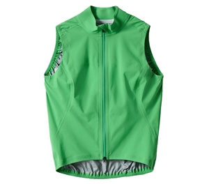 Chaleco de Ciclismo sin Mangas para Mujer, Personalizado, Color Verde, Cortavientos, de Poliéster, Ligero y Transpirable, Marca Sprint Sports - Product Image 4
