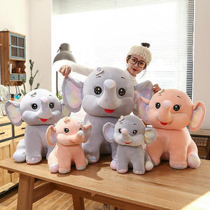 Fabricante 2026, Peluche de Elefante Personalizado, Suave y Adorable, Juguete de Peluche para Bebés, Diseño con Logotipo OEM, Relleno de Algodón PP - Product Image 5