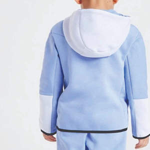 Conjunto Deportivo Infantil de Alta Calidad, Casual, Sólido, Estampado, con Cierre Completo, Transpirable, para Invierno, para Usar en el Gimnasio - Product Image 6