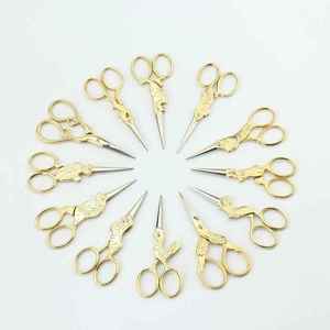 Vintage Classic Durable Stainless Steel Embroidery Scissors Sharp Tip Straight Blade Home Sewing Tool Cuticle Care Scissors - Product Image 4