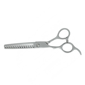 Silver Color Screw <b>Left</b> <b>Handed</b> Professional Thinning Barber <b>Scissors</b> Hair Cutting Shears Sharp Edge Stainless Steel Medium - Product Image 4