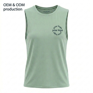 Women's Custom Pickleball Solid Sporty Muscle tank <b>Top</b> Crew Neck Wide Arm Holes Breathable Quick Dry Four Way Stretch Fabric - Product Image 6