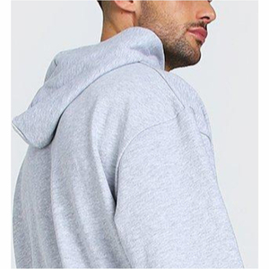 Sweat à capuche basique confortable pour homme, en molleton, avec capuche réglable, poche kangourou, 100% coton, tissu doux pour l'hiver, décontracté pour tous les jours - Product Image 3