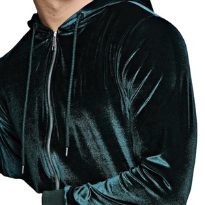 Sudadera con capucha personalizada para hombre, traje masculino de chándal liso, a la moda, OEM, venta al por mayor - Product Image 3