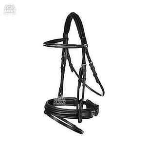 Brida de Carreras de Caballos Low Moq con riendas genuino de cuero negro marrón para accesorios de caballo al por mayor - Product Image 6