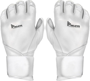 Guantes de Béisbol y Sóftbol de Alta Calidad, Guantes de Cuero Genuino, Servicio ODM y OEM, Guantes de Bateo de Béisbol para Adultos en Venta - Product Image 5