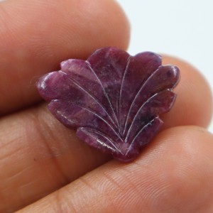 Rubí Rojo Natural Tallado en Cabujón, Gema de Rubí Tallada a Mano, Piedra Suelta Lisa, Proveedor Mayorista de Piedras para Joyería - Product Image 3