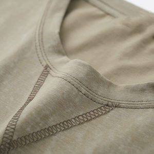 Camiseta de Hombre de Alta Calidad, Lavable a Máquina, Color Sólido, Talla Grande, Ajustable, de Buena Calidad - Product Image 5