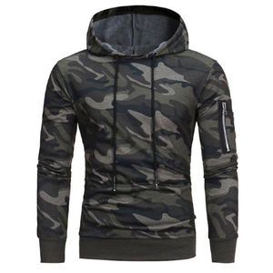 Sudadera con Capucha de Camuflaje Personalizada de Moda para Hombre, Diseño OEM, Estilo Casual Urbano - Product Image 1