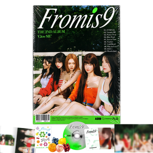 อัลบั้มชุดที่ 2 จากวง fromis_9 Glow ME [Sparkling Green Ver.] ซีดี โฟโต้บุ๊ค 2 โฟโต้การ์ด โปสการ์ดผลไม้ สติ๊กเกอร์ (วิตามิน ME) เคป๊อป ดนตรีเกาหลี - Product Image 3