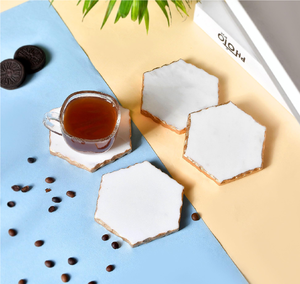 <b>Marble</b> <b>Coaster</b> Mats for Dining Tables Coffee Tables Living Room Customizable <b>Marble</b> <b>Coaster</b> Non-Slip Table Pads - Product Image 6