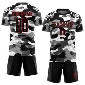 Ensembles d'uniformes de football personnalisés en gros, maillots d'entraînement de football pour hommes, maillots de football de France, sublimation - Product Image 1