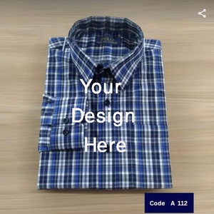 Camisas antiarrugas con logotipo personalizado para hombre de alta moda de la mejor calidad de fábrica directa 100% algodón manga larga Casual Formal otoño - Product Image 2