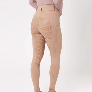 Pantalones de Montar a Caballo de Cuero Genuino Transpirable de la Mejor Calidad para Mujer, con Spandex y Nailon, Directo de Fábrica, Conjuntos y Accesorios Ecuestres - Product Image 6