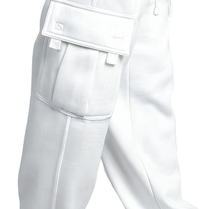 Customized Street <b>Cargo</b> <b>Pants</b> Multi Pocket Utility Workwear Drawstring Closure Trousers Cotton <b>Ripstop</b> OEM Manufacturer - Product Image 4