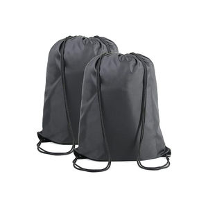 Sac à dos de sport en polyester avec cordon de serrage, sacs à cordon imprimés pour l'emballage, grands sacs à cordon à vendre - Product Image 3