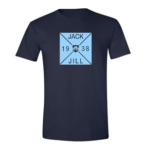 <b>Men</b> <b>Navy</b> <b>Blue</b> Graphic T <b>Shirt</b> Short Sleeve Crew Neck Casual Cotton Tee Printed Front Design Comfortable Everyday Streetwear - Product Image 1