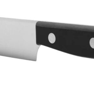 Cuchillos de Cocina Negros con Triple Remache y Hoja de Corte Puntiaguda Plateada para Cocinar Diariamente, Cortar Verduras y Preparar Carne - Product Image 3