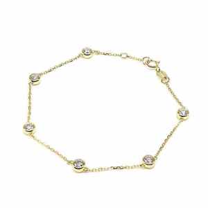 Bracelet tennis en diamants de laboratoire sur mesure, or blanc 18 carats, bracelets de luxe pour femmes - Product Image 4