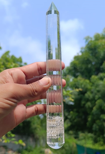 Vente en gros de baguette de cristal en pierre naturelle agate quartz clair de meilleure qualité tour d'obélisque à pointe polie Autres objets artisanaux en cristal - Product Image 5