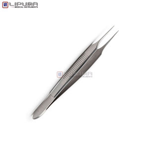 Pinzas de Sutura Tubingen 9.5 CM con Puntas Delicadas de 0.5 MM, Instrumentos Médicos Quirúrgicos para Microcirugía Oftálmica - Product Image 5
