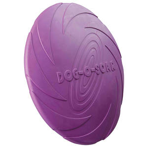 Disco Flotante Dog-O-Soar de Caucho Natural de 24 cm, Juguete para Mascotas - Product Image 1