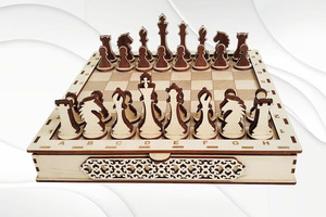 Luxury Wood <b>Chess</b> Set Magnetic <b>Board</b> Game Professional Handmade Wooden Chessboard Gift Set Decorative <b>Table</b> Games <b>Chess</b> Set - Product Image 5