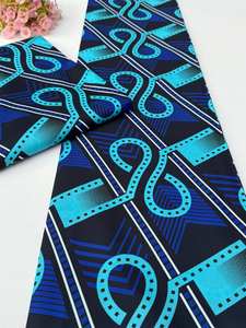 High Grade Botswana African Wax Print Ankara Cotton Fabric for Women Dresses and Wedding Fashion - Product Image 2