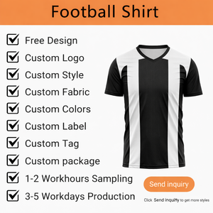 Fabricante de Camisetas de Fútbol Personalizadas para Clubes, Equipos y Escuelas, Uniformes de Fútbol por Sublimación de Marca Privada OEM, Manga Corta - Product Image 3