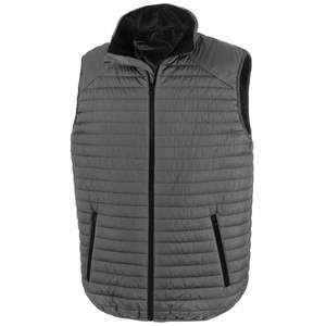 Chaleco Acolchado de Lona Ligero Informal Personalizado para Hombre, Transpirable, Impermeable, Reversible, con Capucha, Sin Mangas, Aislante para Invierno - Product Image 3